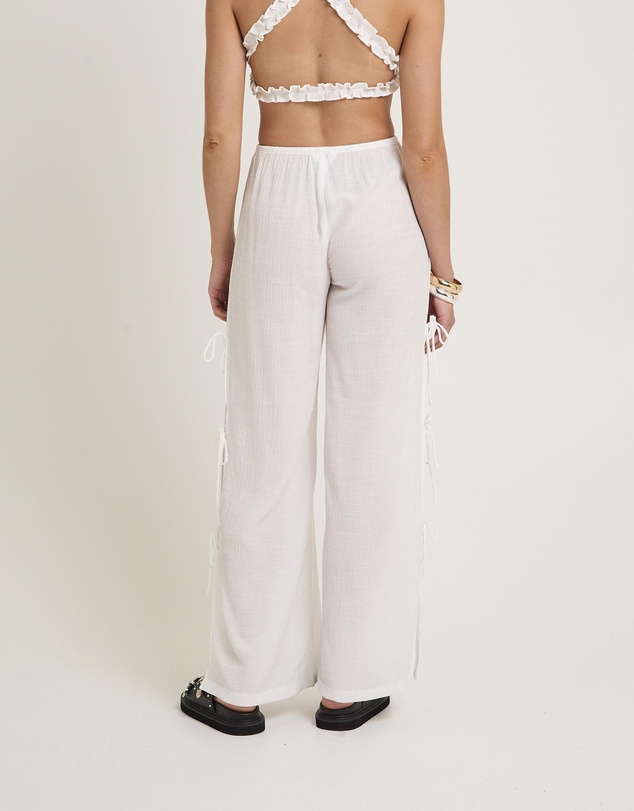 Subtitled - Macie Tie Side Bow Pants