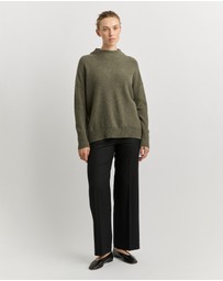 Toorallie - Drop Shoulder Mock Neck