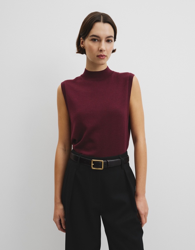 Country Road - Merino Mock Neck Knit