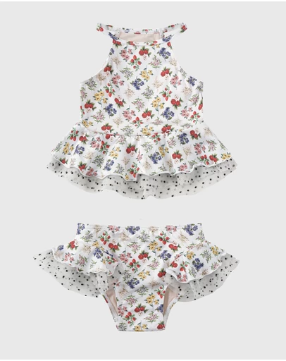 Aqua Blu Kids - Petit Four Tankini Set - Babies
