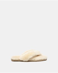 EVERAU - Australian Shepherd Ugg Farah Wool Upper House Shoes