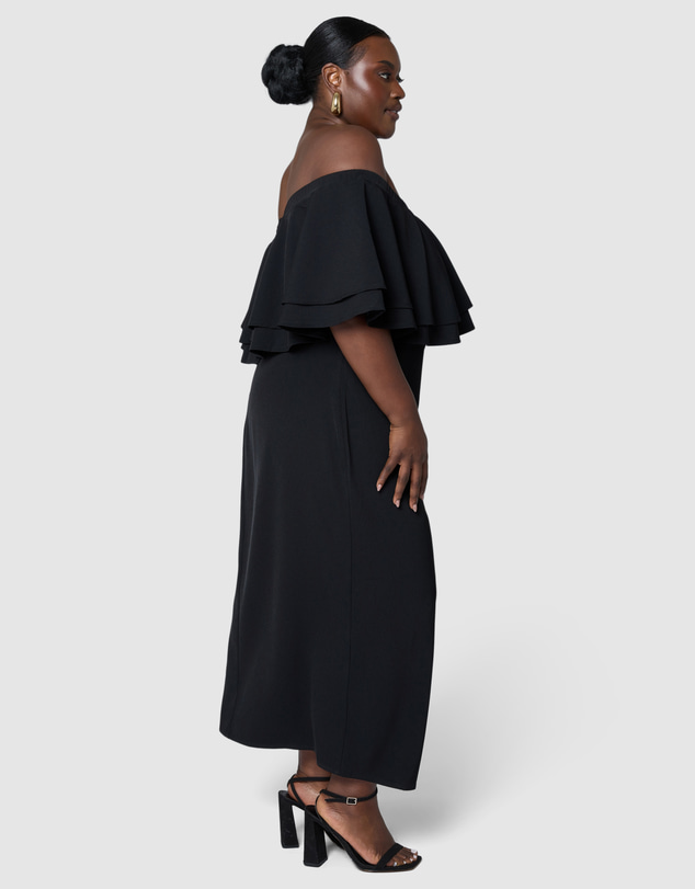 Pink Dusk by Curve Project - Wreckless Midi Dress