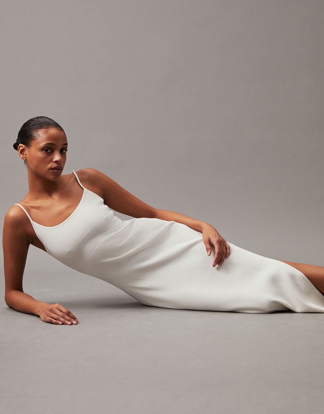 Calvin Klein Jeans - Sculpted Knit Midi Dress
