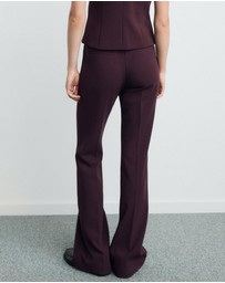 M.N.G - Mid-Rise Flare Trousers