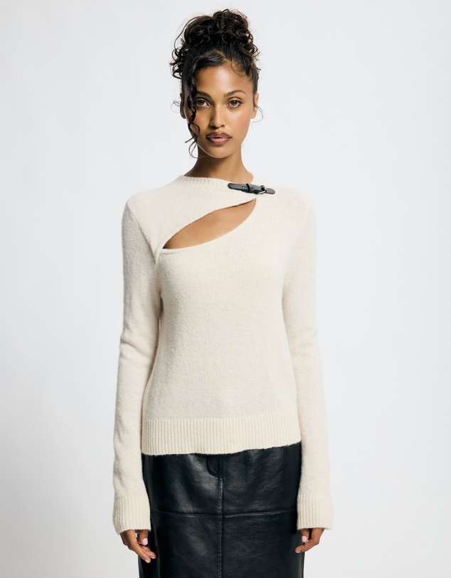 Lover - Nyx Buckle Wool Jumper
