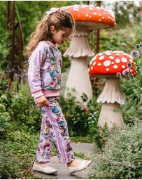 Fleur Harris - 'Faraway Friends' Magic Faraway Tree Track Pant in Lilac