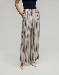 Oxford - Sonia Striped Pants