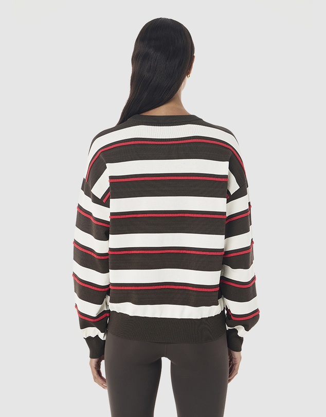 P.E Nation - Retreat Stripe Sweater