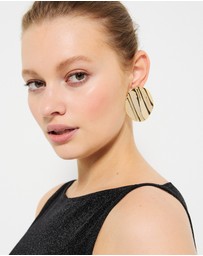 Commonry - The Erin Textured Earrings