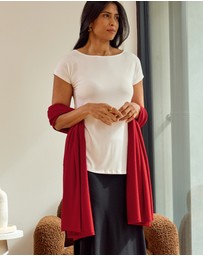Bamboo Body - Bamboo & Recycled Cashmere Wool Travel Wrap 