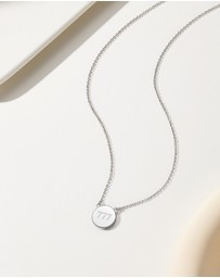 Mestige - Angel Number Necklace 777 - Silver Plated