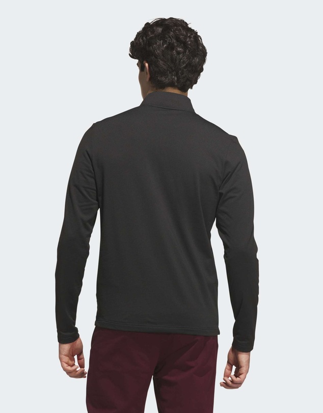 adidas Performance - PERFORMANCE TEXTURE QUARTER-ZIP SWEATSHIRT Mens