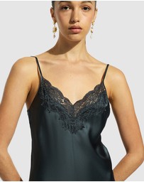 GINIA - Silk Lace Slip