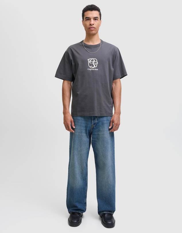 Jack & Jones - Jorgramercy Mono Tee SS Crew Neck