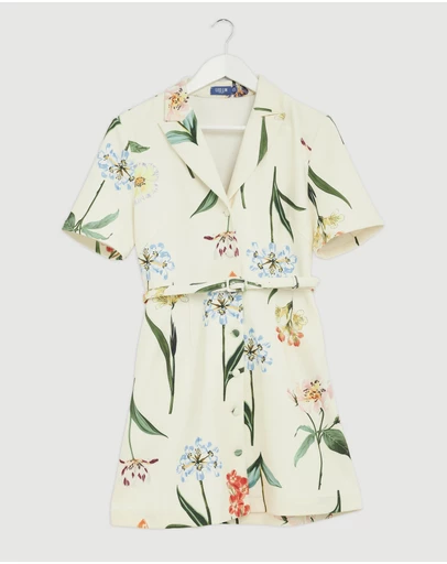 Revibe - Repaired LEO LIN Brigitte Mini Dress - AU 10