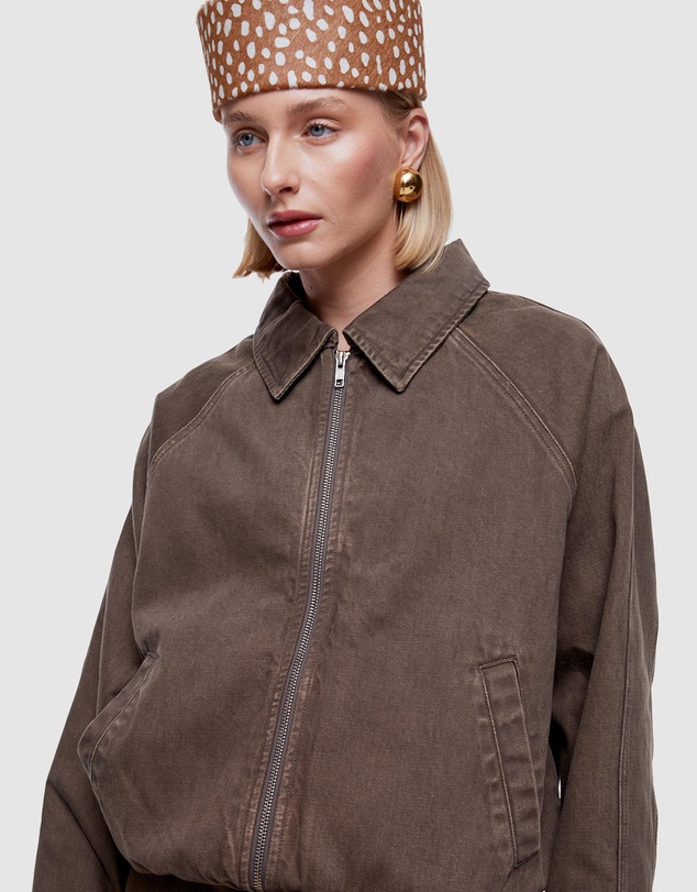 ENA PELLY - Billy Denim Bomber Jacket
