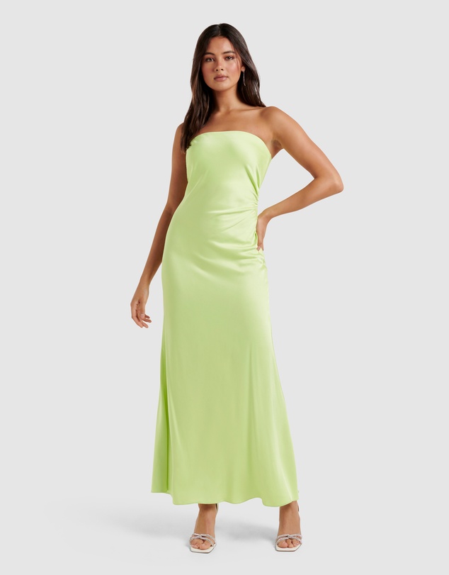 Forever New - Avery Satin Strapless Dress