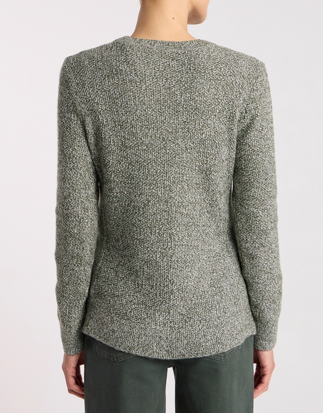 David Lawrence - Moss Stitch Knit Jumper