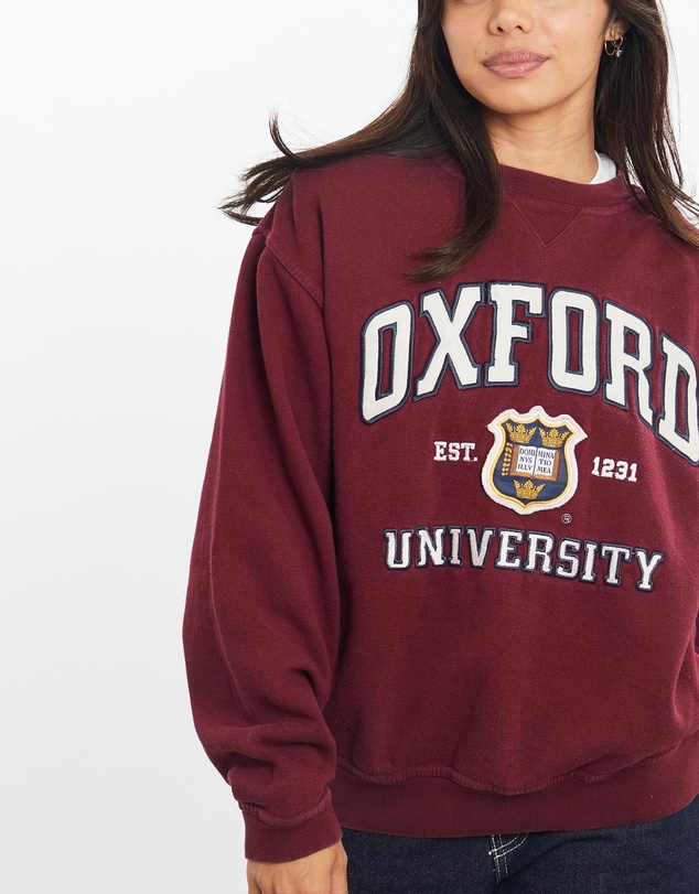 Vintage by The Real Deal - Pre Loved - Vintage Oxford University Sweatshirt