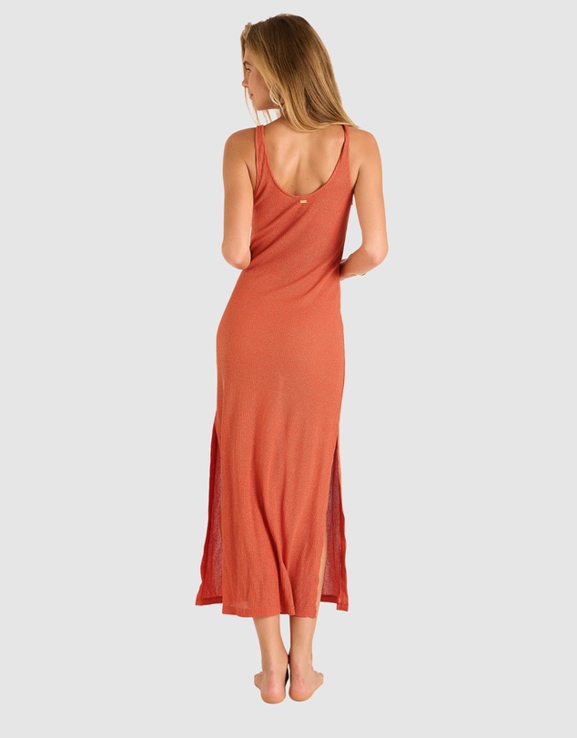 Banana Moon - Goldenrib Amiva Sparkly Long Beach Dress