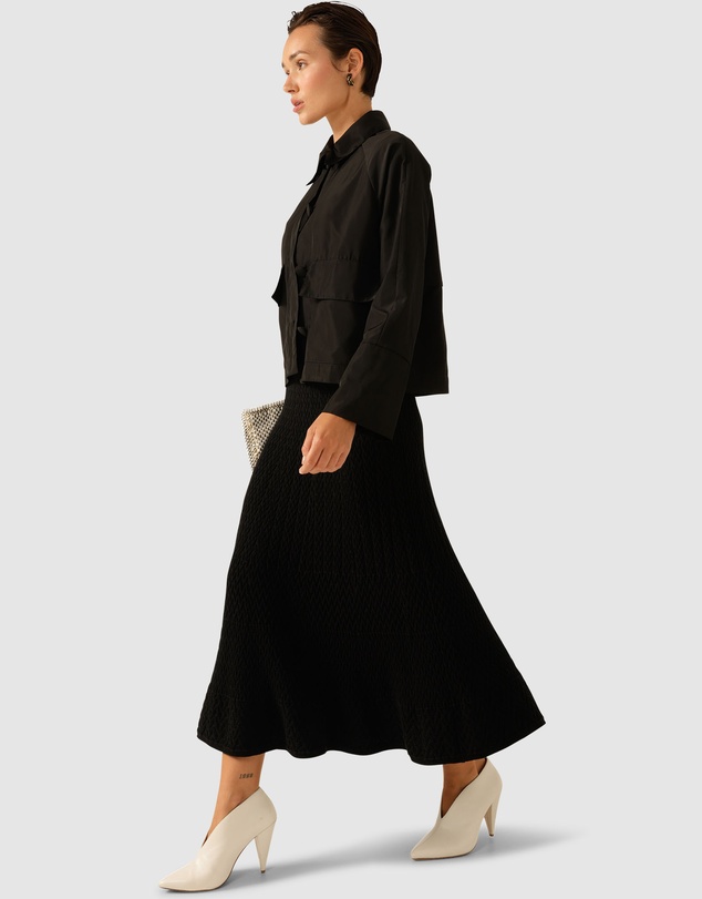 SACHA DRAKE - Button Up Cropped Jacket