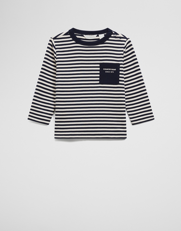 Country Road - Cotton Long Sleeve Pocket T-shirt