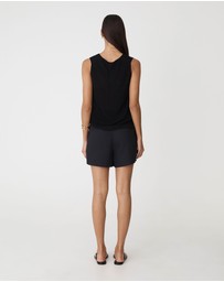 Forcast - Jillian Lyocell Blend Tank