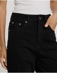 Atmos&Here - Mary Mid Rise Straight Leg Jeans