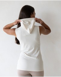 Mod Squad - Luxe Sleeveless Hooded Tank Base Layer