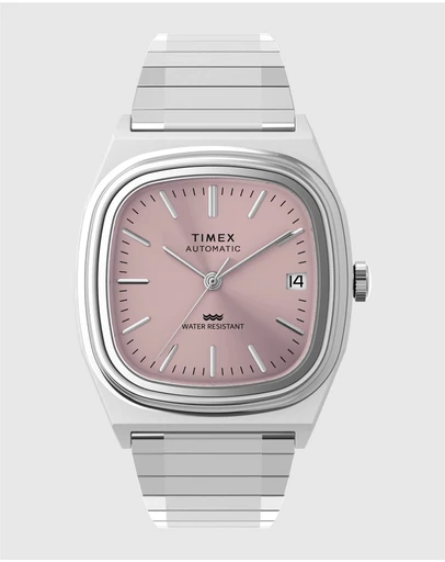 TIMEX - Timex® Automatic 1983 E Line 34mm Stainless Steel Expansion Band Watch