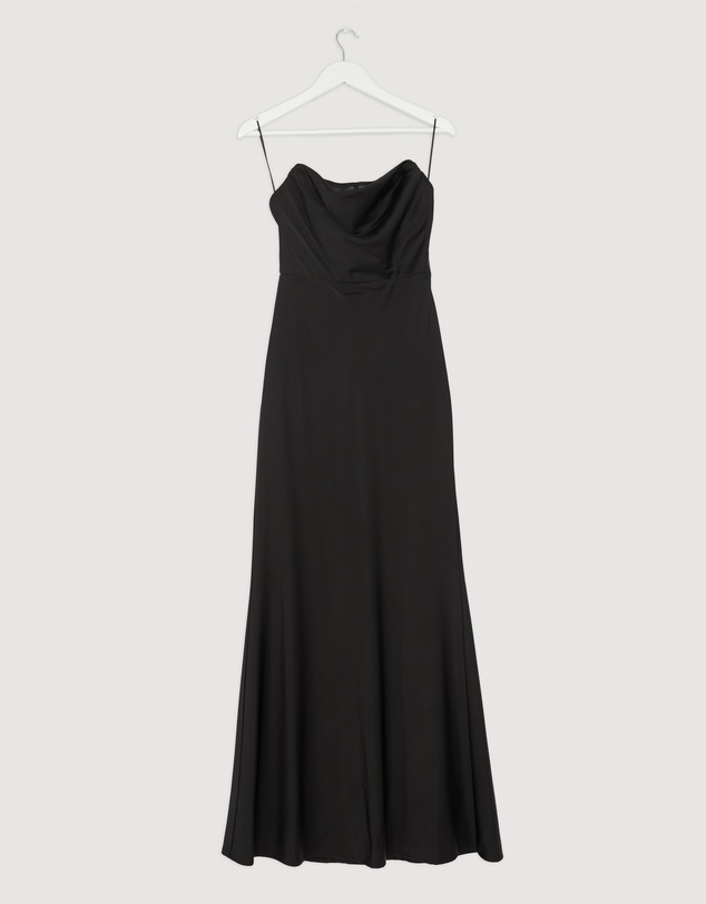 Revibe - Repaired CHANCERY Jada Strapless Corset Maxi Dress - AU 8
