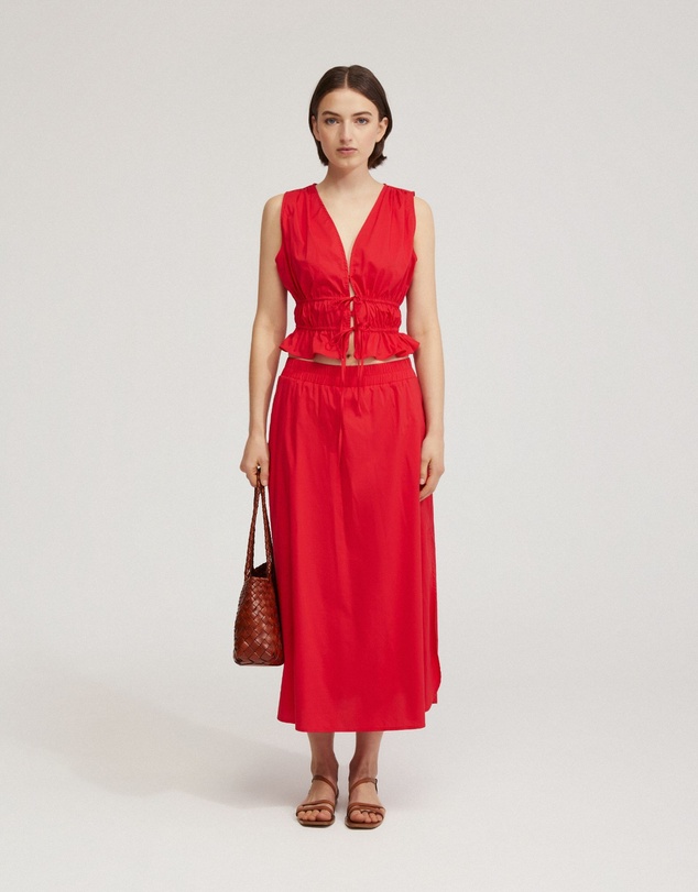Oxford - Sienna Cotton Top