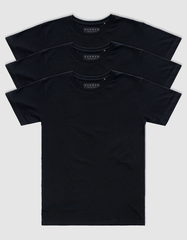 Xander - 3-Pack Blanc Tee - Youth