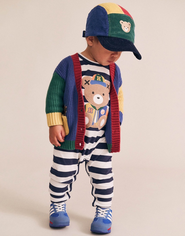 Huxbaby - Varsity Hux Romper - Babies