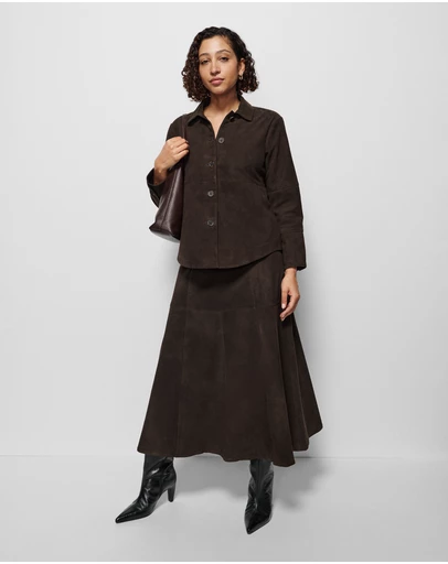 Commonry - Sally Suede Skirt