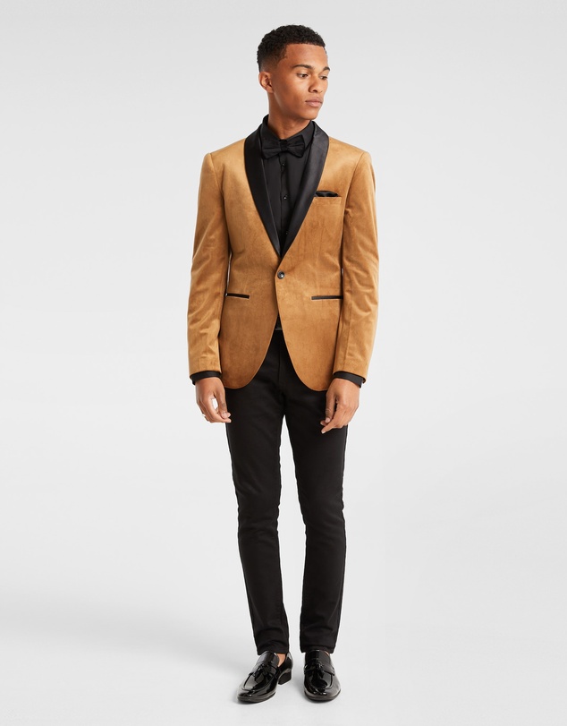yd. - Luciano Velvet Blazer