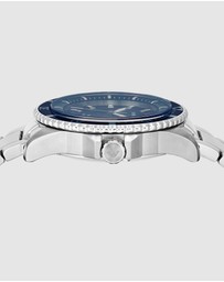 Emporio Armani - Silver Tone Analogue Watch