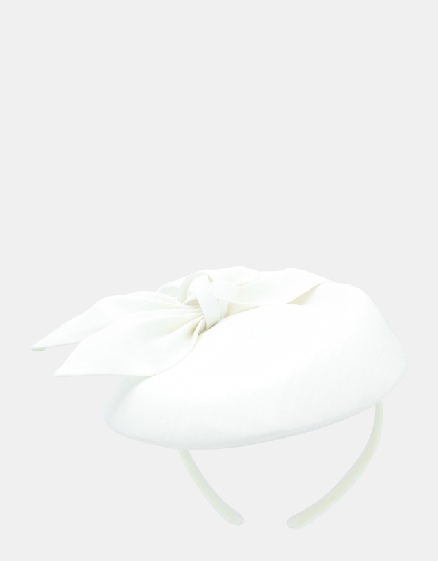 Morgan & Taylor - Florence Fascinator in White