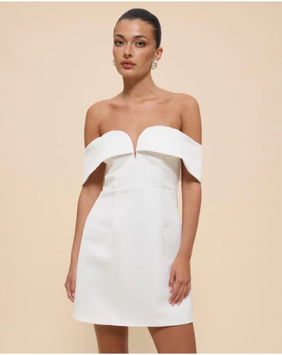 CHANCERY - Fold Bodice Mini Dress