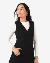 Forcast - Beth Asymmetric Mini Dress