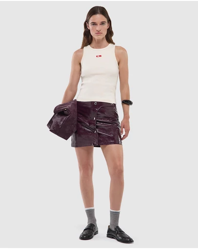 Laagam - Embroidered Logo Tank Top