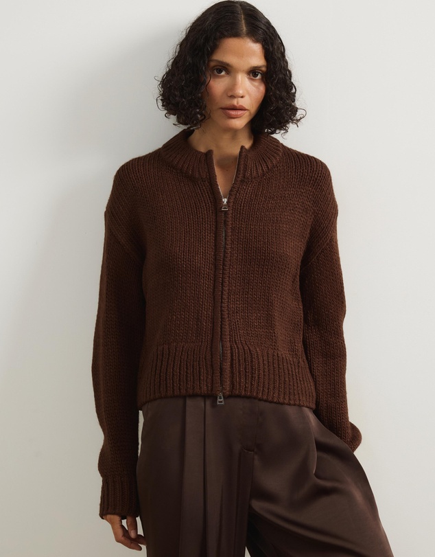 Atmos&Here - Ava Zip Through Cardigan