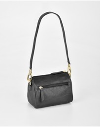 Cobb & Co - Botany Classic Barrel Leather Crossbody Bag