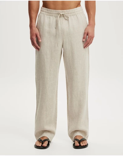 Cotton On - Baggy Linen Pants