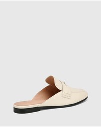 Wittner - Aaron Leather Backless Loafers