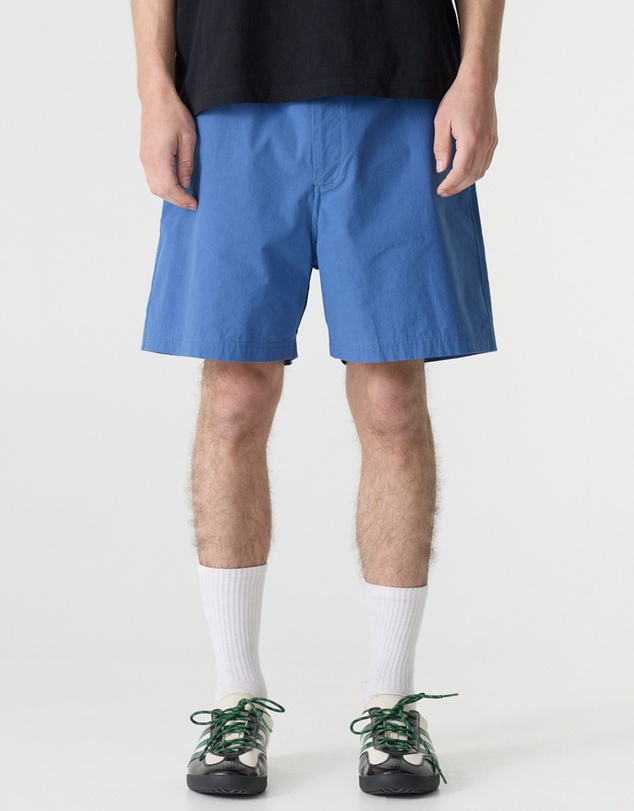 Bassike - Crushed Cotton Pull On Shorts