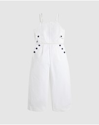 Polo Ralph Lauren - Cotton Canvas Top & Pants Set - ICONIC EXCLUSIVE - Kids-Teens
