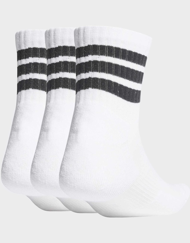 adidas Performance - 3 STRIPES CUSHIONED SPORTSWEAR MID CUT SOCKS 3 PAIR PACK Unisex