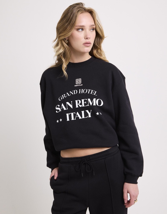 Subtitled - Grand Hotel Crew Neck Jumper