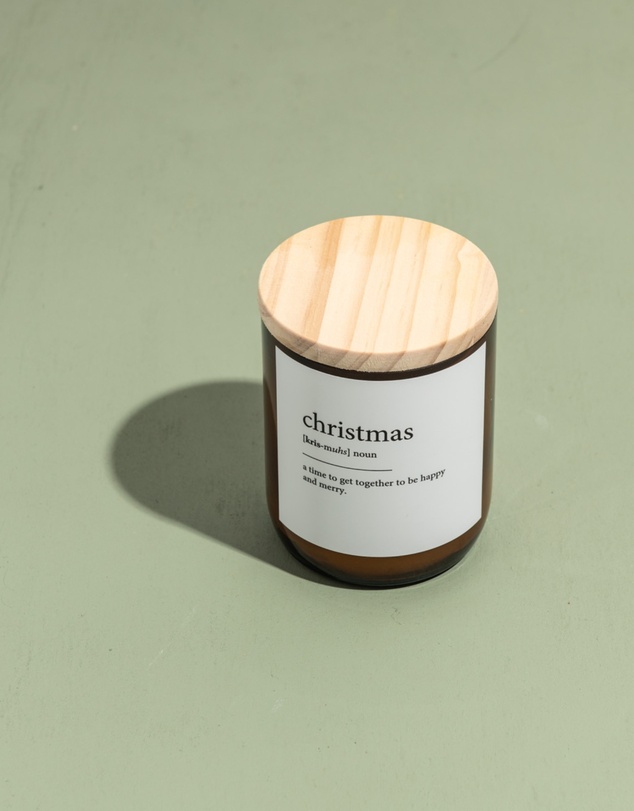 The Commonfolk Collective - Christmas ~ Dictionary Meaning Candle